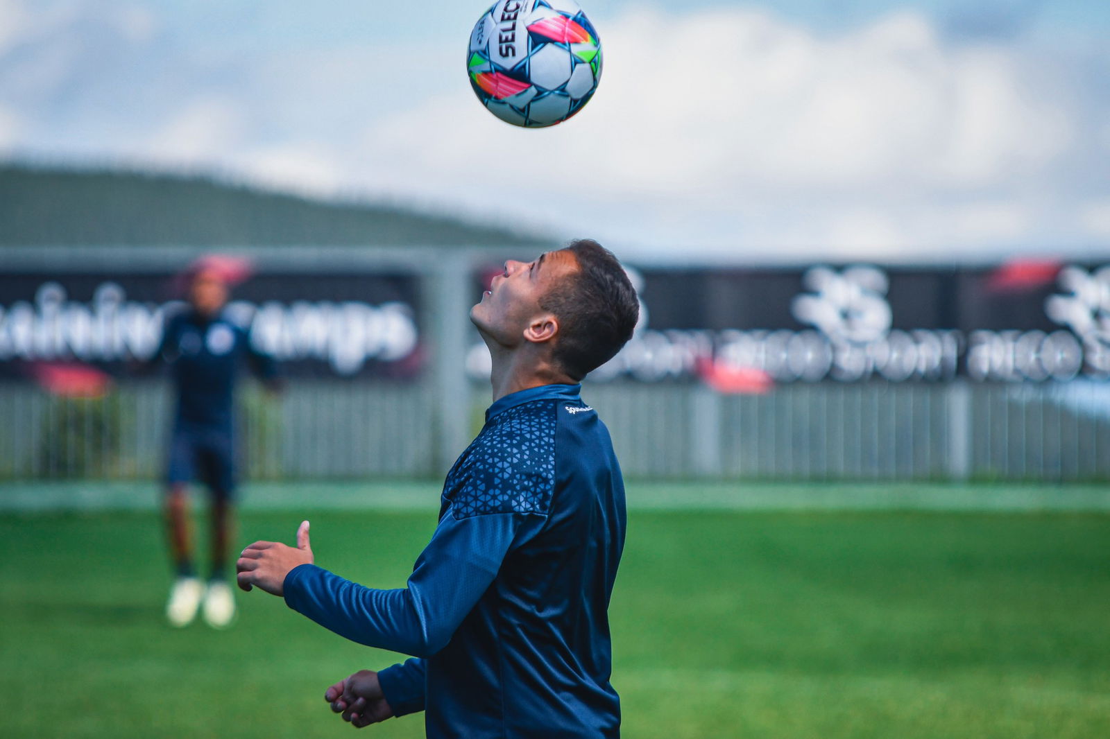 Poslední trénink na soustředění ve Slovinsku