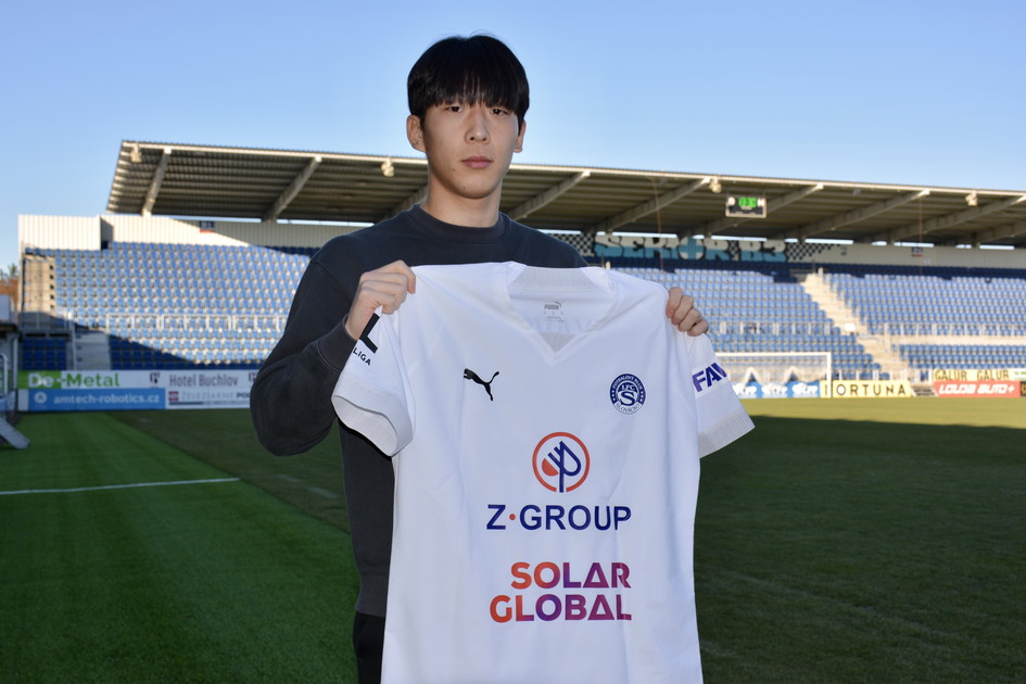 SeungBin Kim první zimní posilou Slovácka 1.FC Slovácko