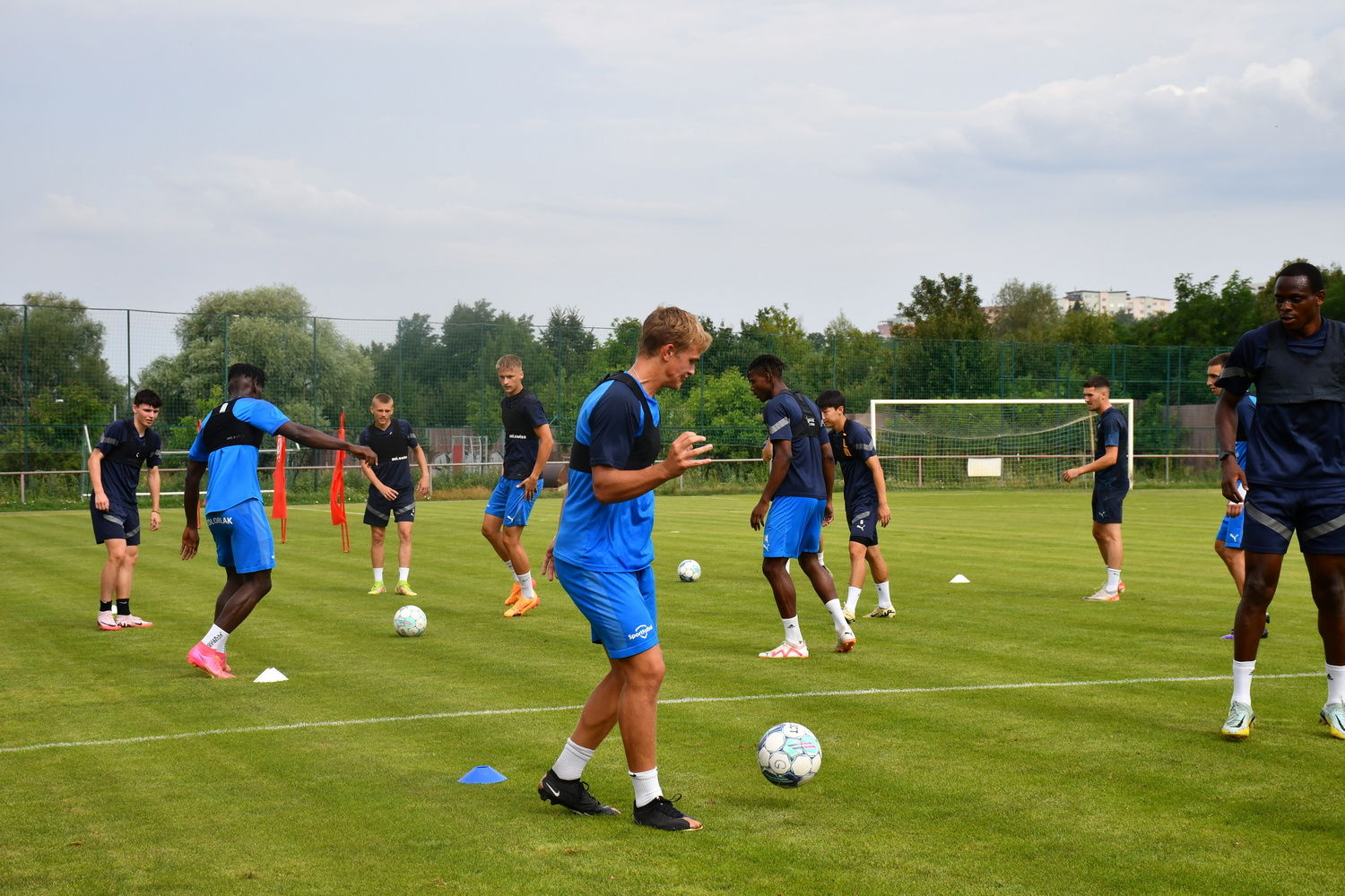trénink B-týmu