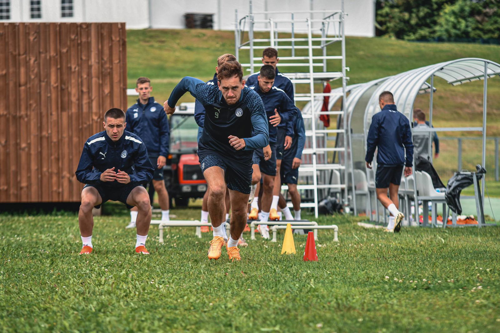 Druhý den soustředění ve Slovinsku