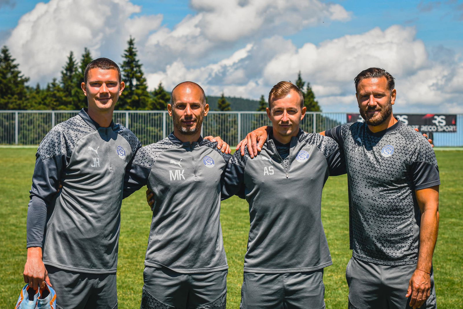 Poslední trénink na soustředění ve Slovinsku