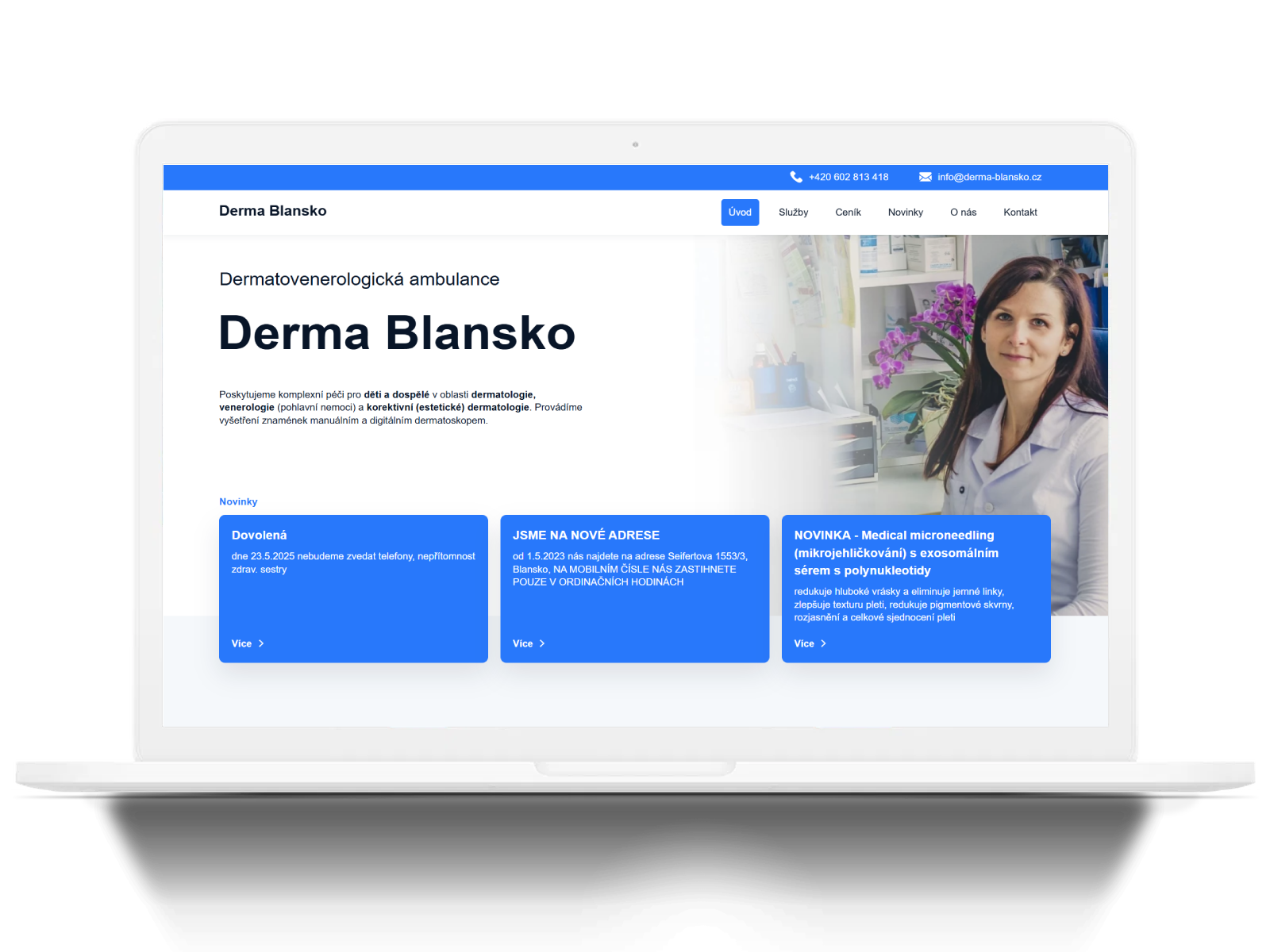 macbook derma blansko