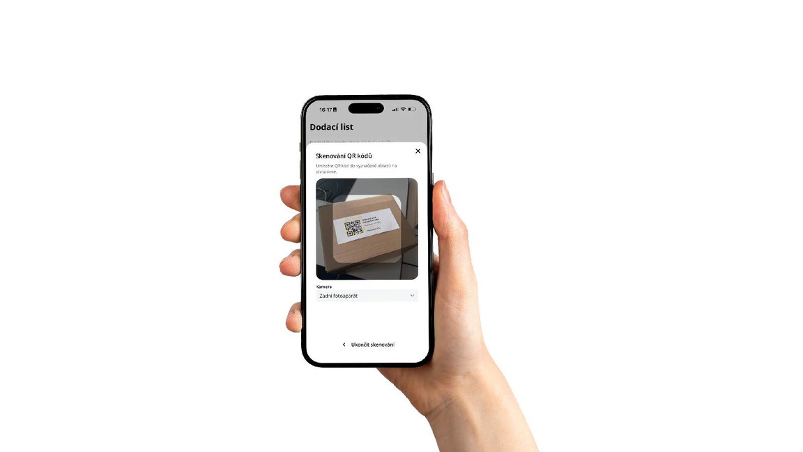 QR code scanning