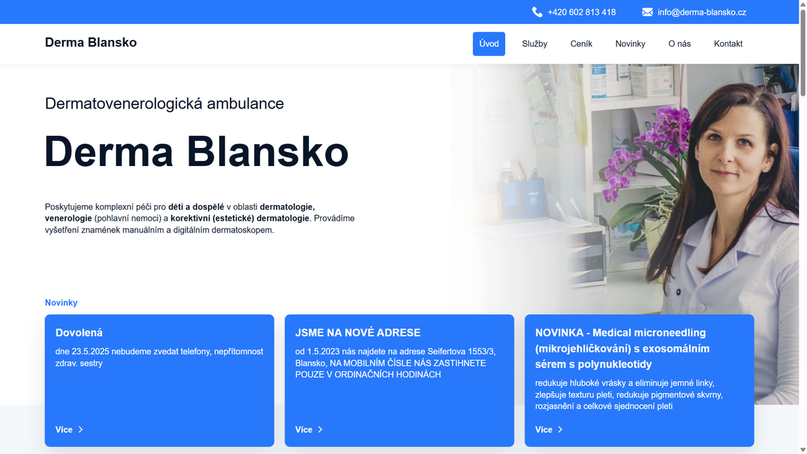 Home page
