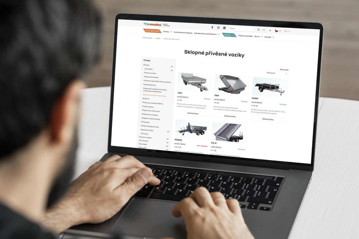 Listing of products