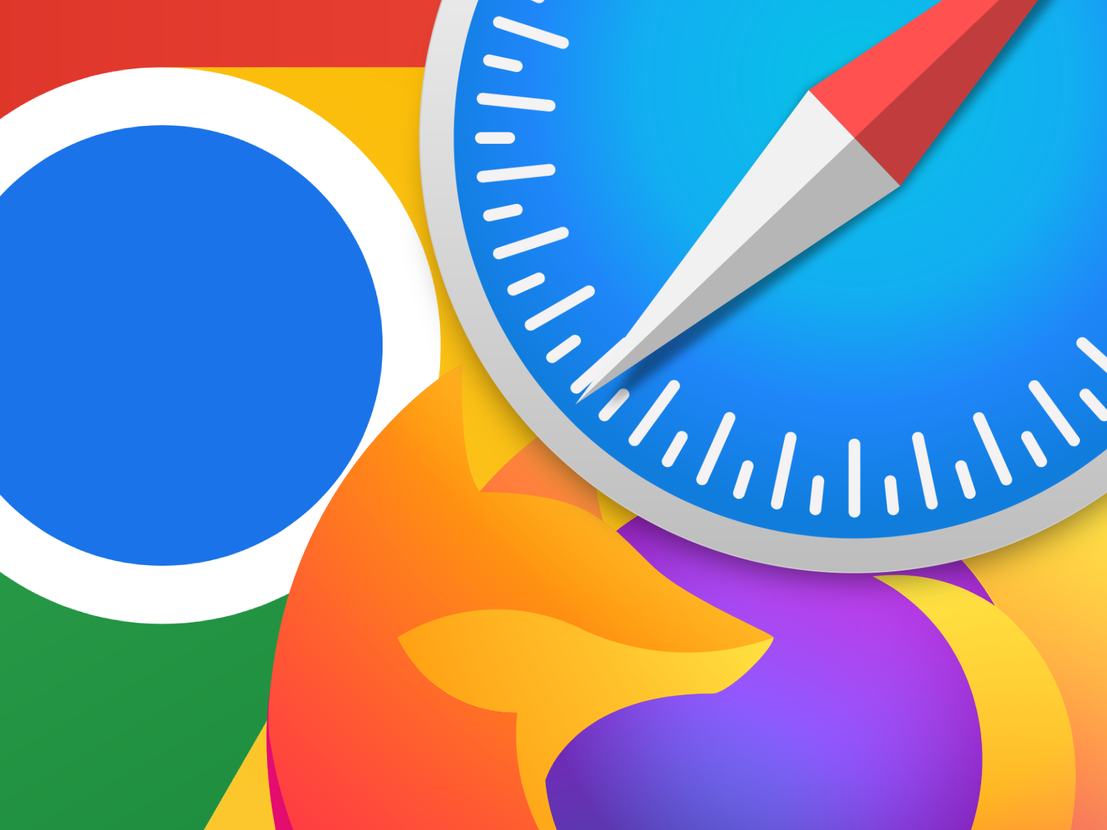 prohlížeče chrome, safari a firefox