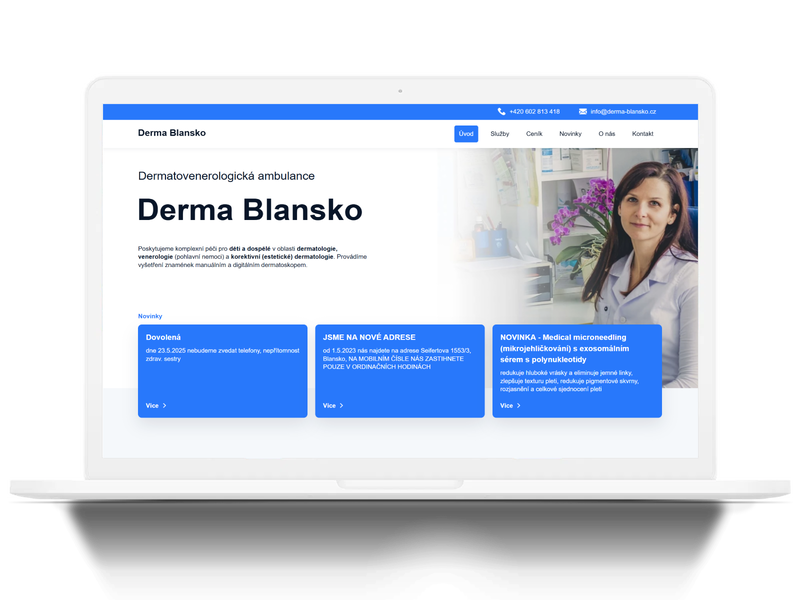 macbook derma blansko
