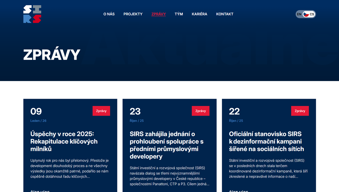 SIRS Zprávy
