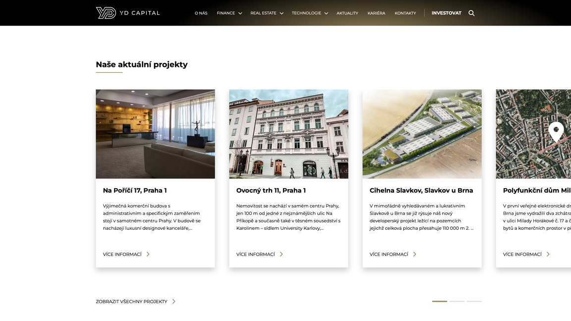 Nejnovější projekty
