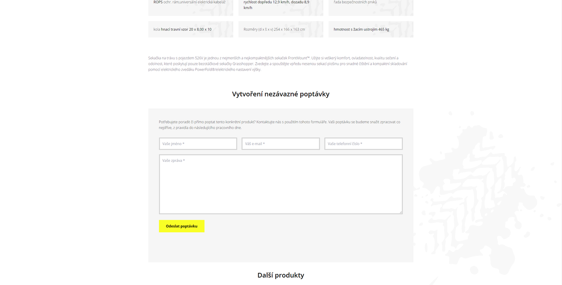 Demand form