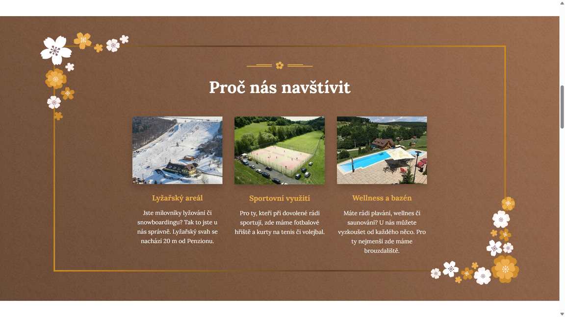 Provázanost grafiky - motivy květin 