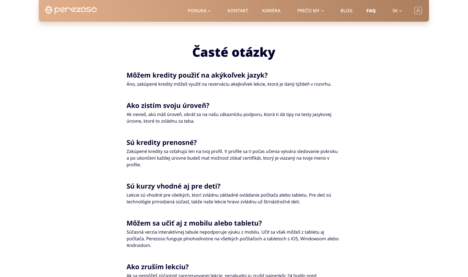 Frequently Asked Questions