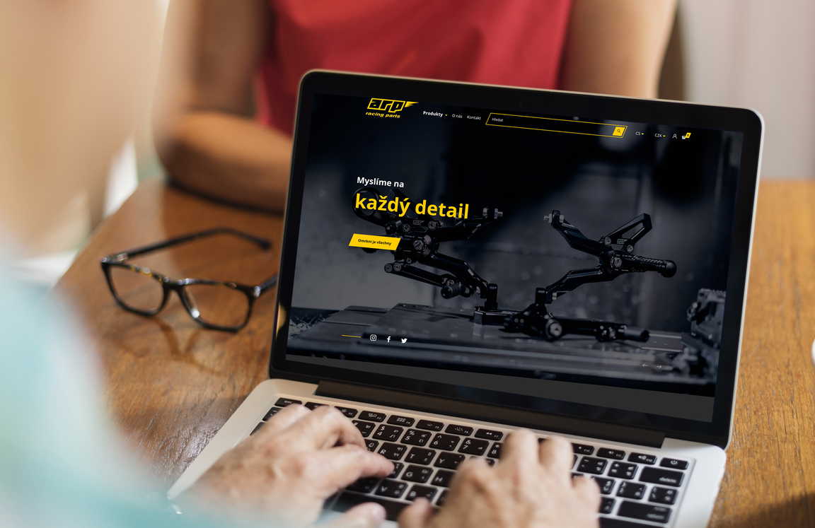 Prezentace realizovaného webu