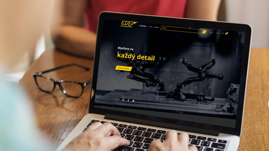 Prezentace realizovaného webu