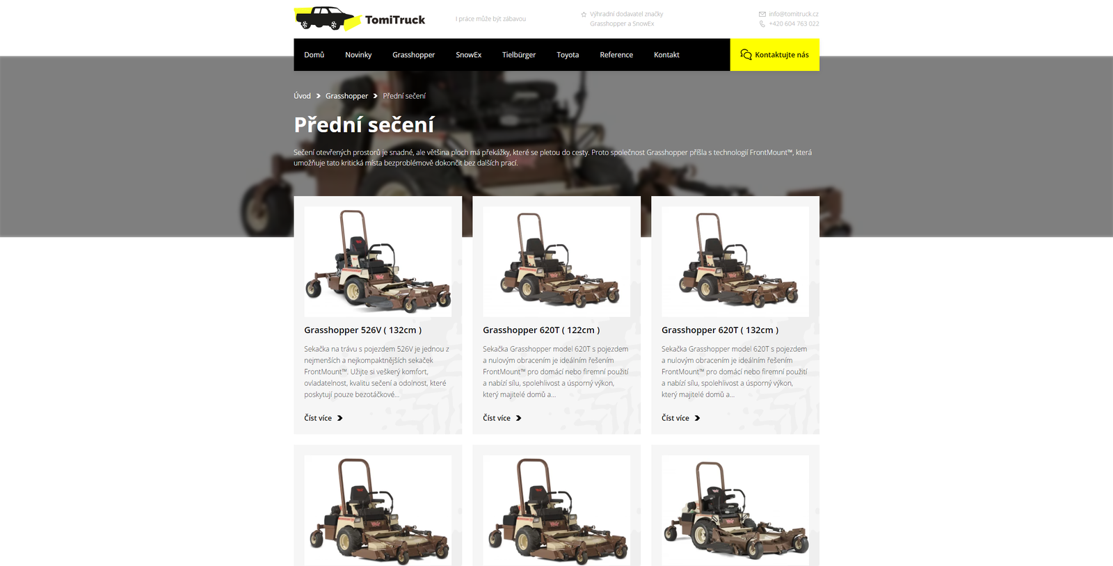 Detailed product display