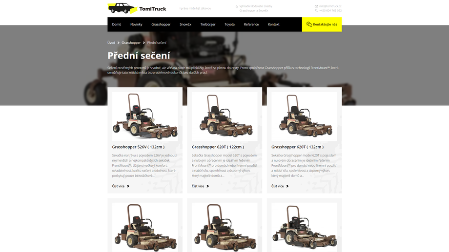 Detailed product display