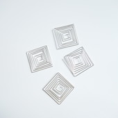 Kovová aplikace 3 x 3 cm