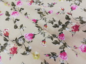 Směsová dekorační látka - růže
