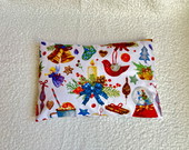 Nahřívací polštářek - Vánoční – Pohankovo špaldový