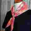 Hedvábný šátek  - Flóra(55 x 55)