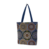 Nákupní taška - Mandala modrá