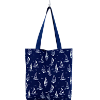 Nákupní taška - Plachetnice na modré