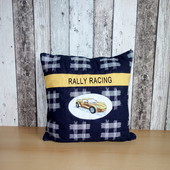 Polštář - Rally racing žlutý