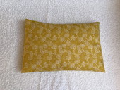 Nahřívací polštářek - Květy na hořčicové – Pohankovo špaldový