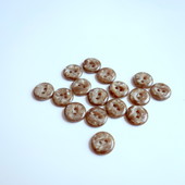 Knoflík béžový/ průměr 13 mm