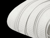 Nekonečný zip spirálový 3 mm - bílý