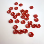 Knoflík rezavohnědý/ průměr 11 mm