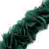 Ozdobný prýmek tmavě zelený na filcové pásce - cca 270 cm