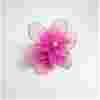 Ozdobná spona- růžový květ