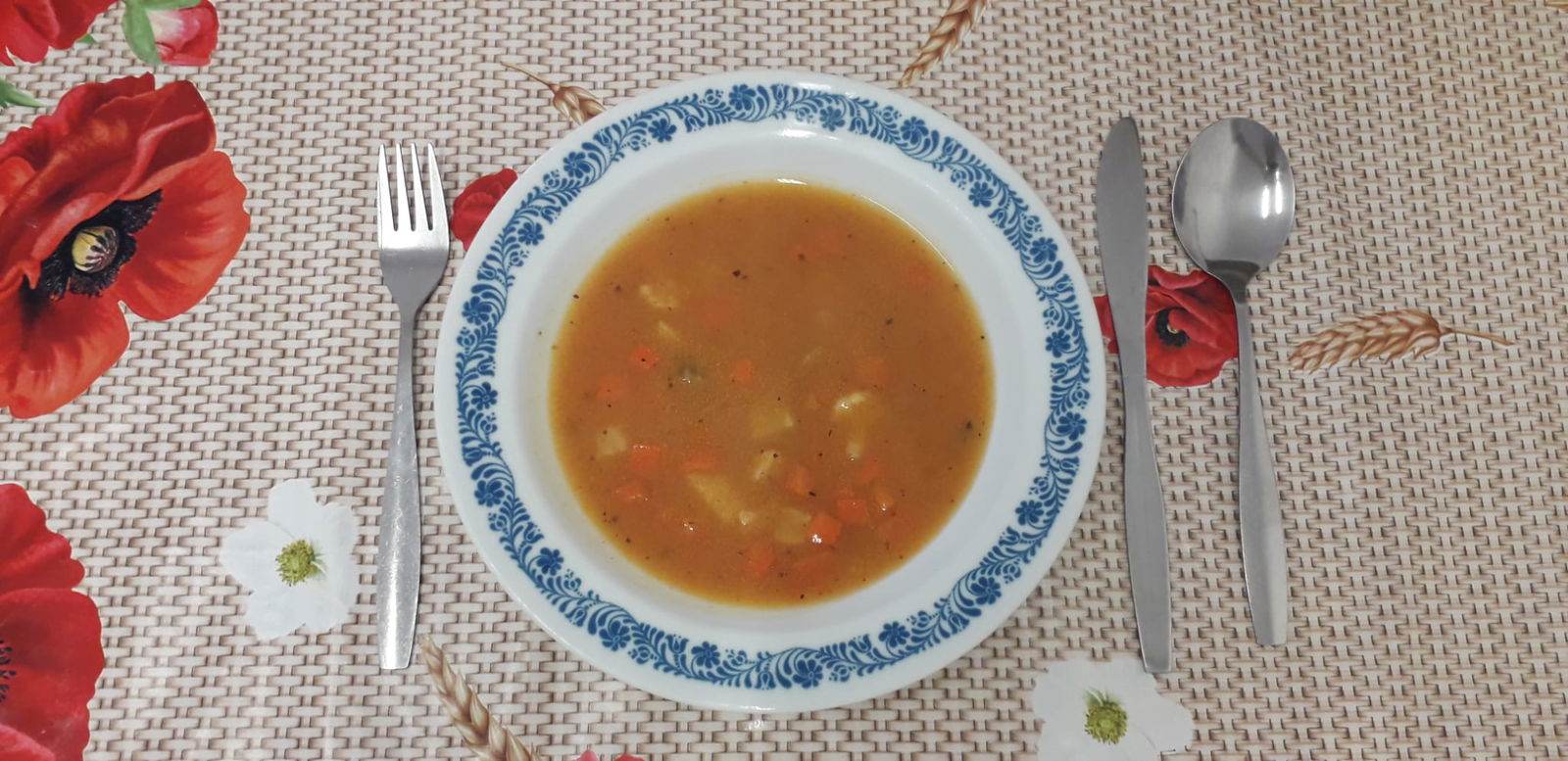 Italská rajčatová polévka