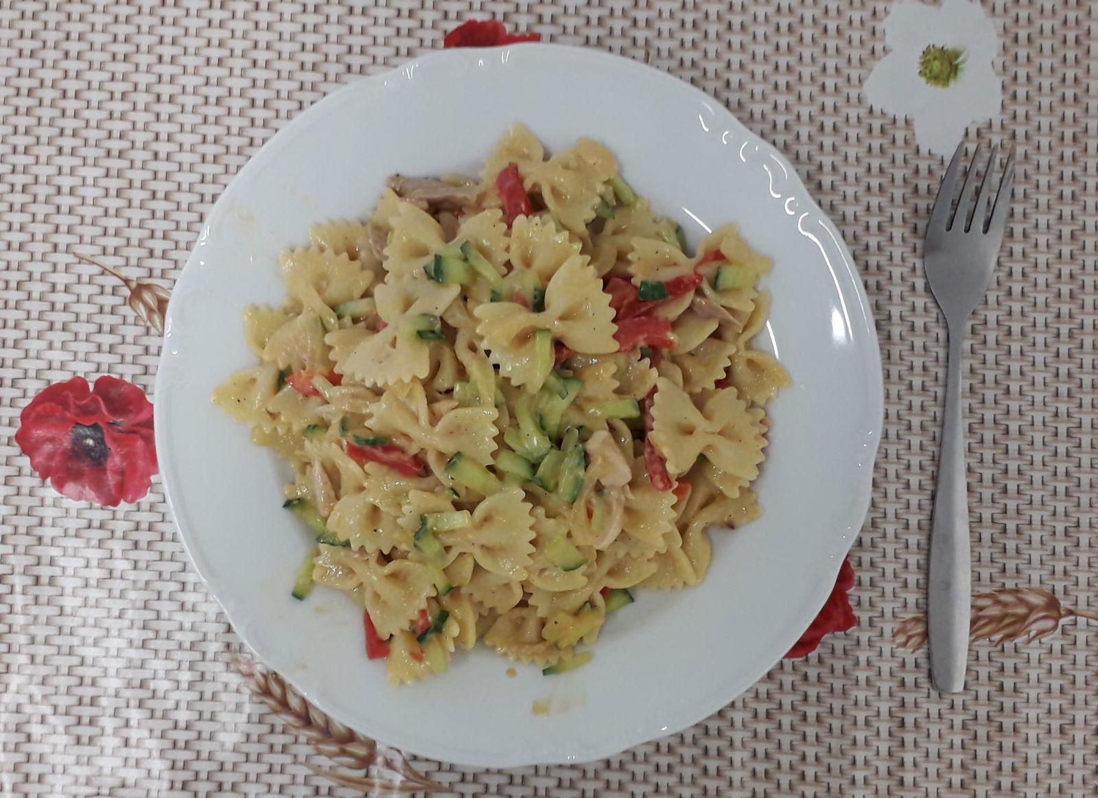 Italský těstovinový salát