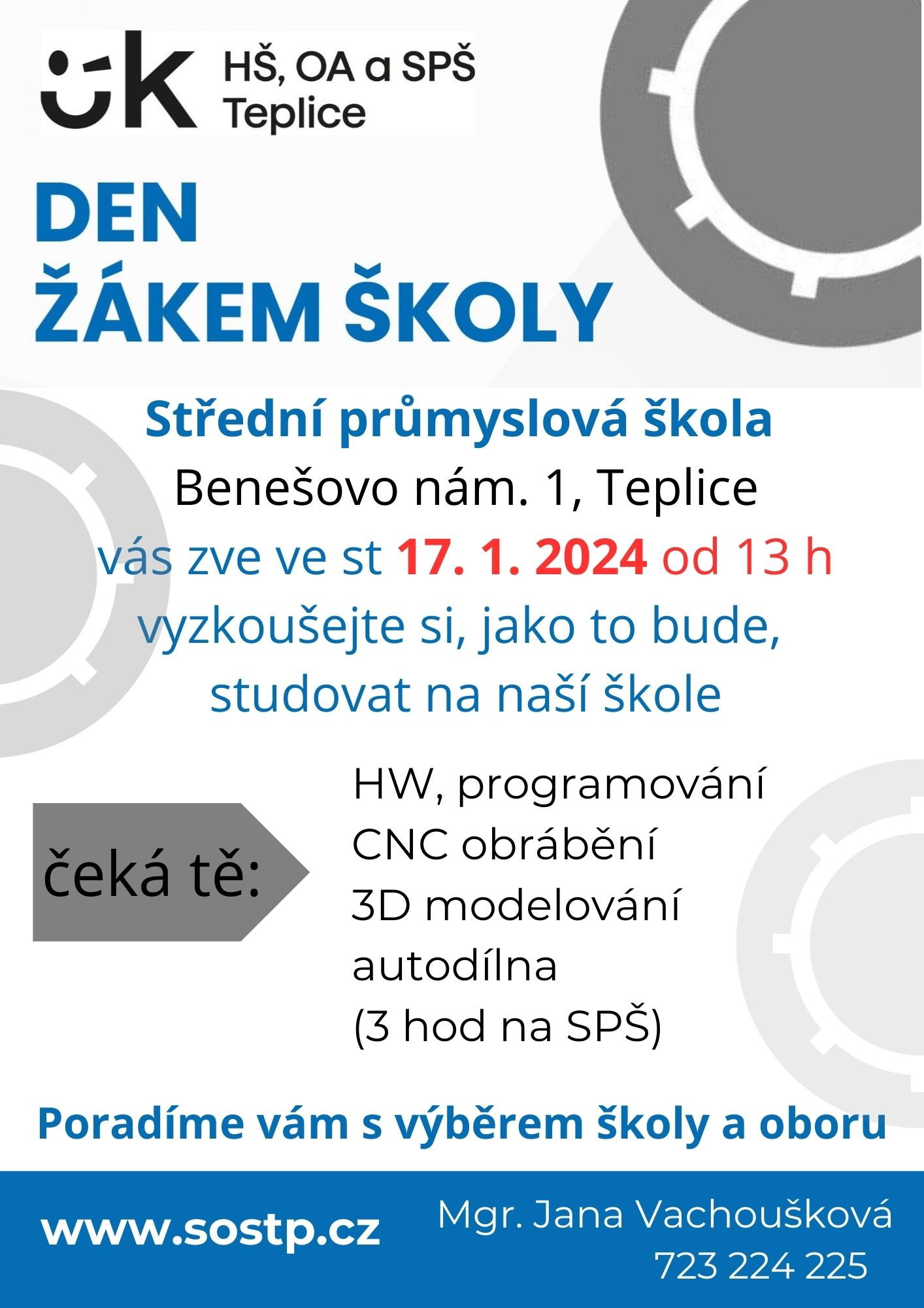 DEN žákem 17.1.2024