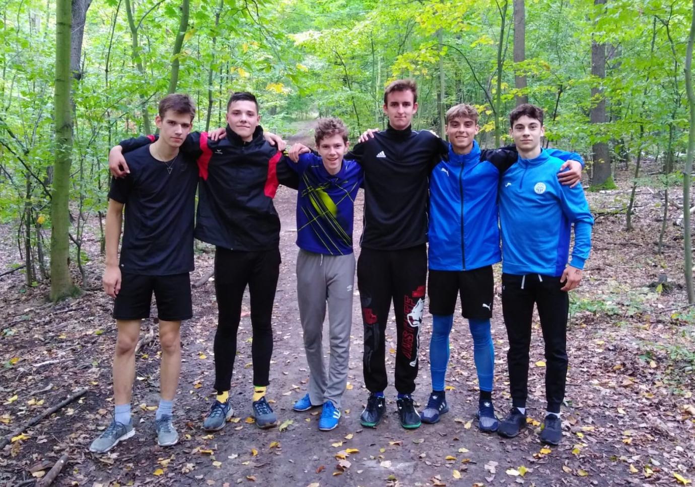 Krajské kolo v přespolním běhu - průmyslováci opět na bedně
