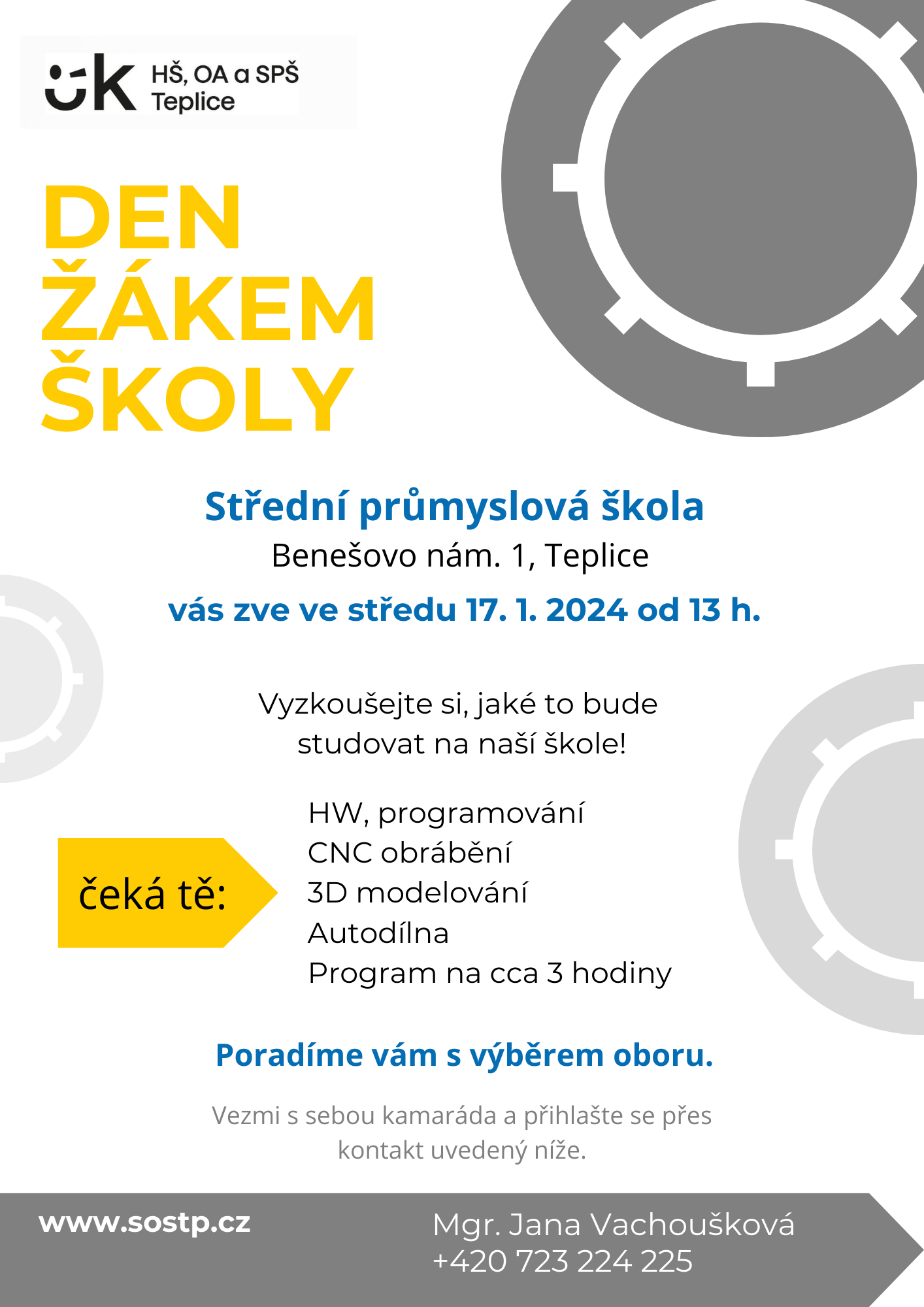 DEN žákem 17.1.2024