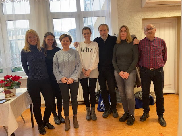 Společná fotka s ředitelem školy