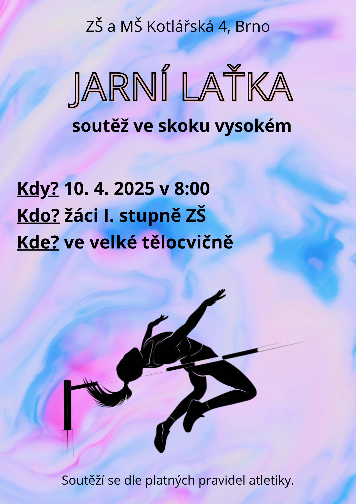 jarní laťka - 1.st.
