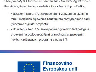 Digitalzujeme školu - info leták