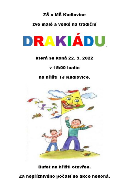 Plákát Drakiáda 2022
