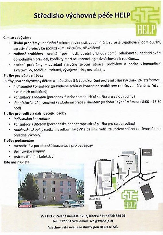 Denní stacionář SVP HELP.2