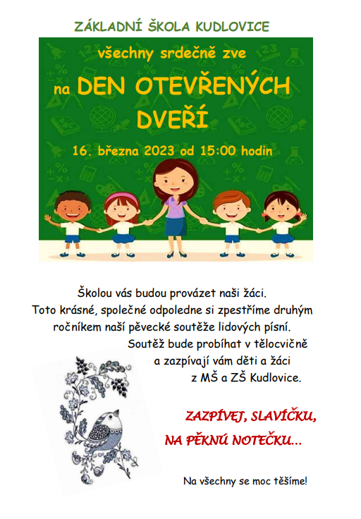 Den otevřených dveří v ZŠ