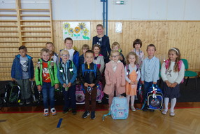 1. třída s paní učitelkou