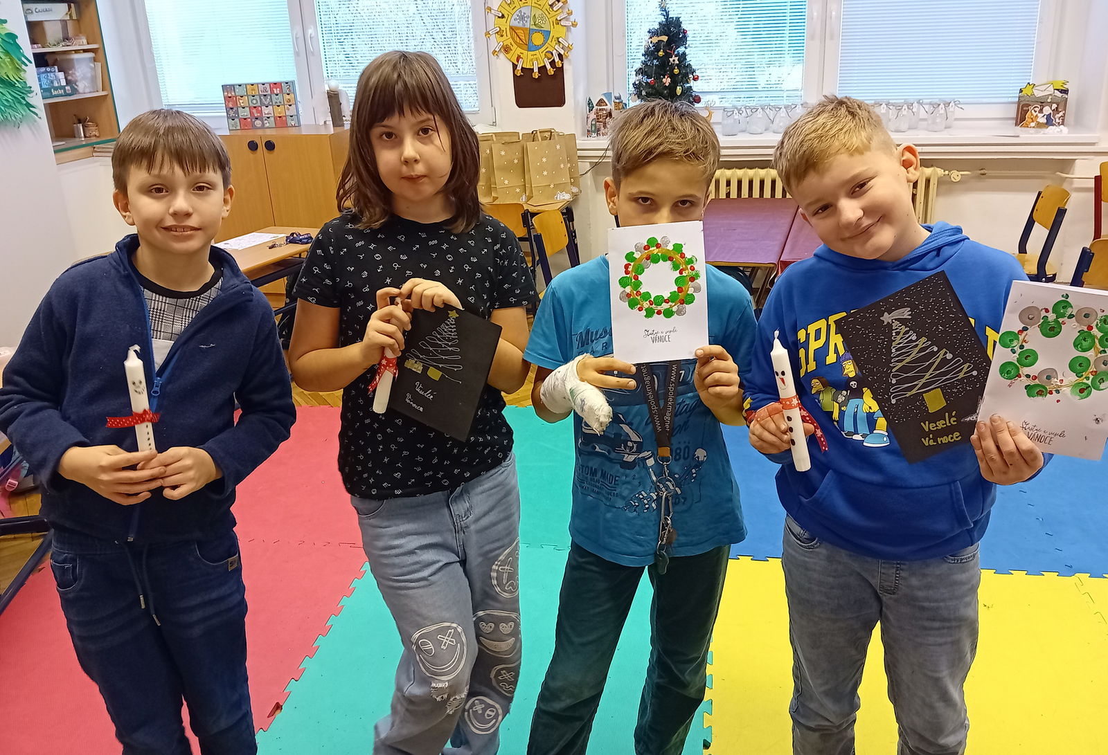 Vánoční tvoření ŠD 4,3