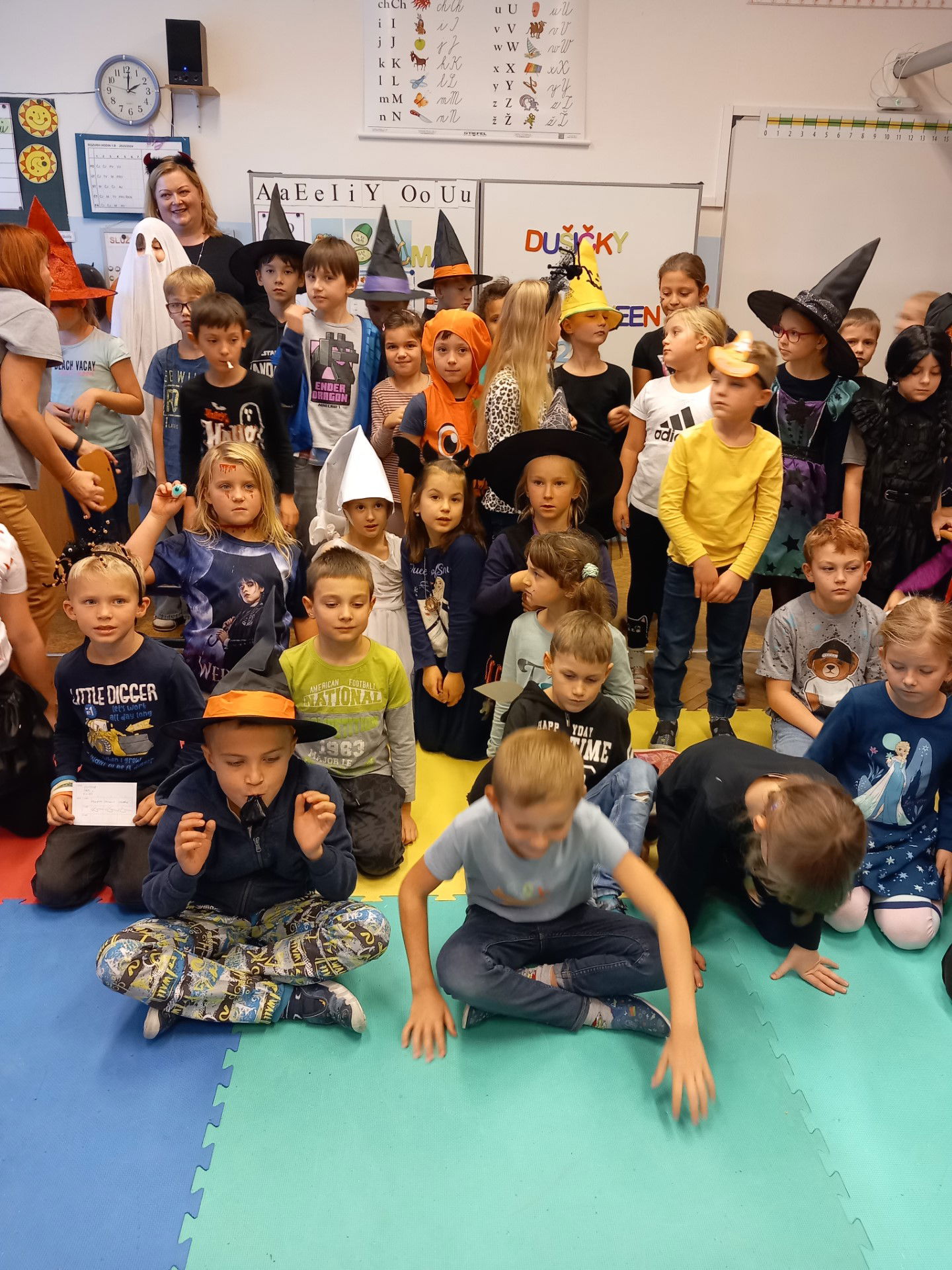 Strašidelný týden - masky