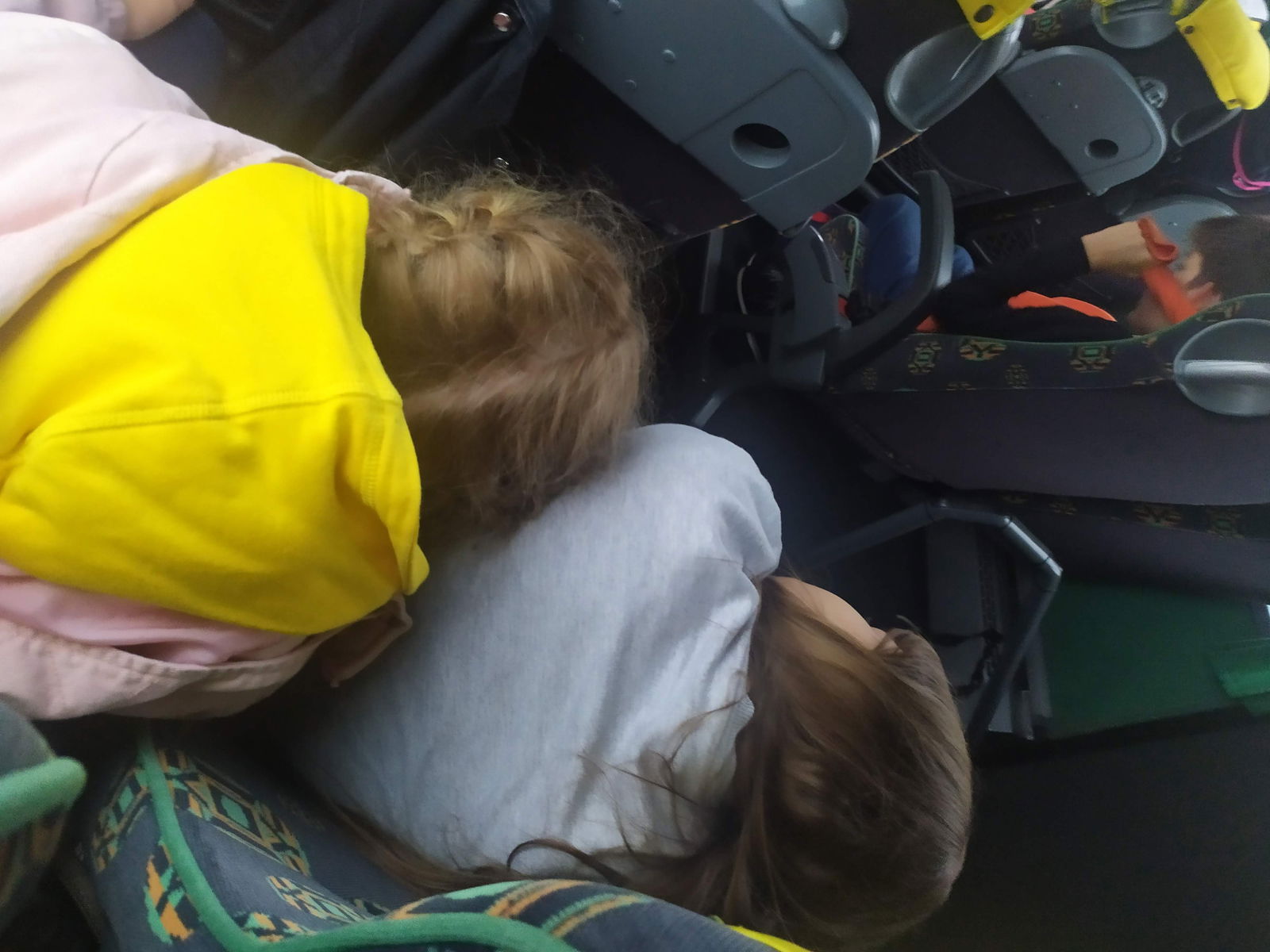 Odpočinek na zpáteční cestě :)