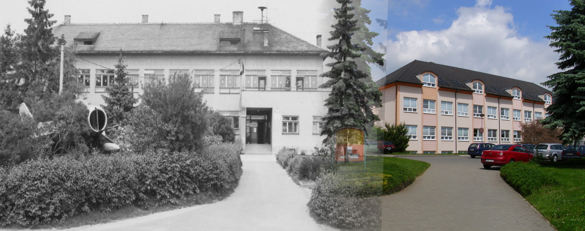 Kompilace budovy školy