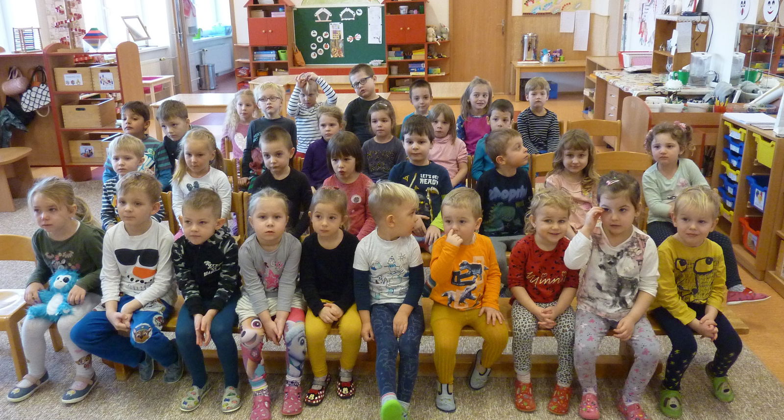 pohádka v červené třídě